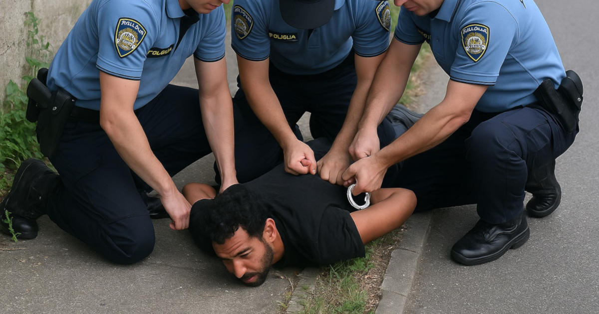Fake AI fotografija uhićenja marokanskog državljanina od strane hrvatskih policajaca