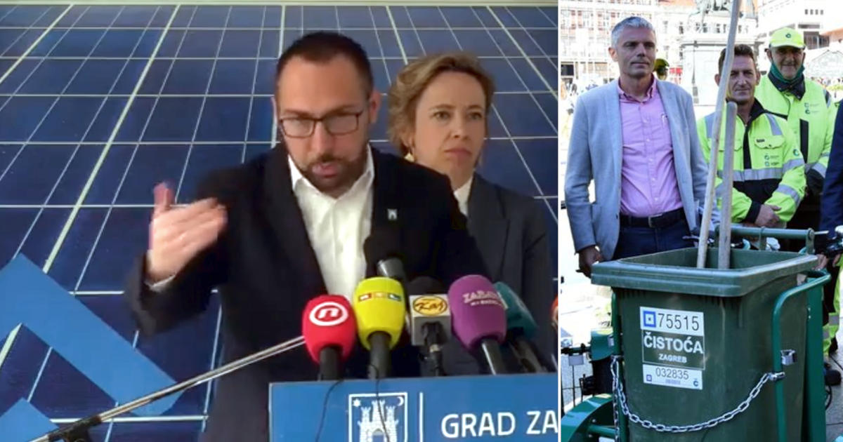 zagrebački gradonačelnik Tomislav Tomašević i bivši direktor Čistoće Jure Leko