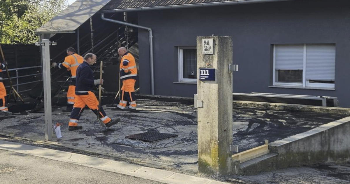 djelatnici Zagrebačkih cesta uređuju privatno dvorište