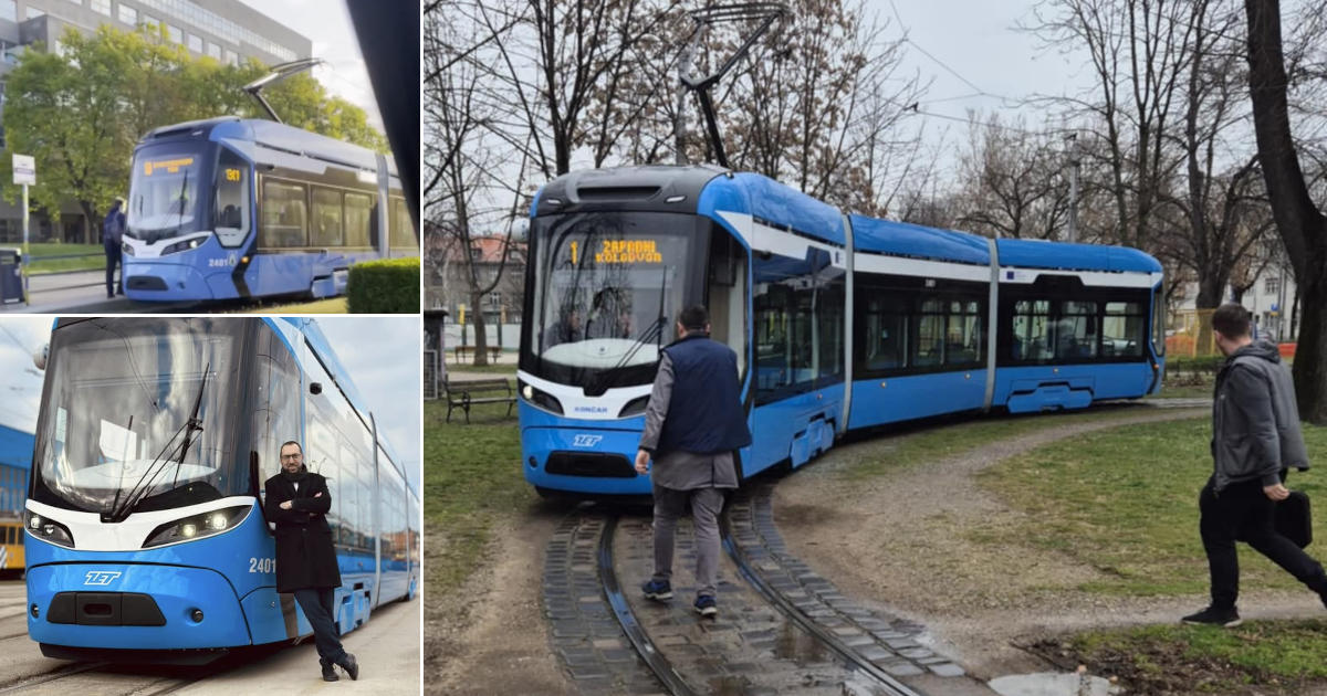novi zastoj tramvaja Končar 2401