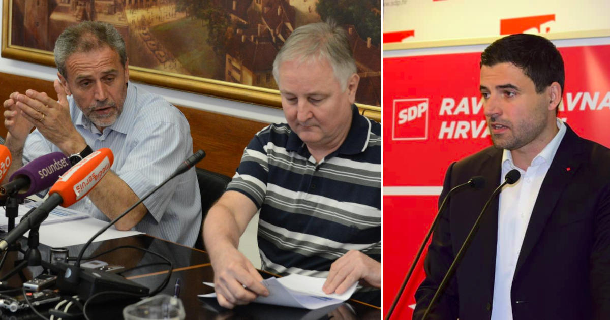 Milan Bandić, Slavko Kojić, Davor Bernardić