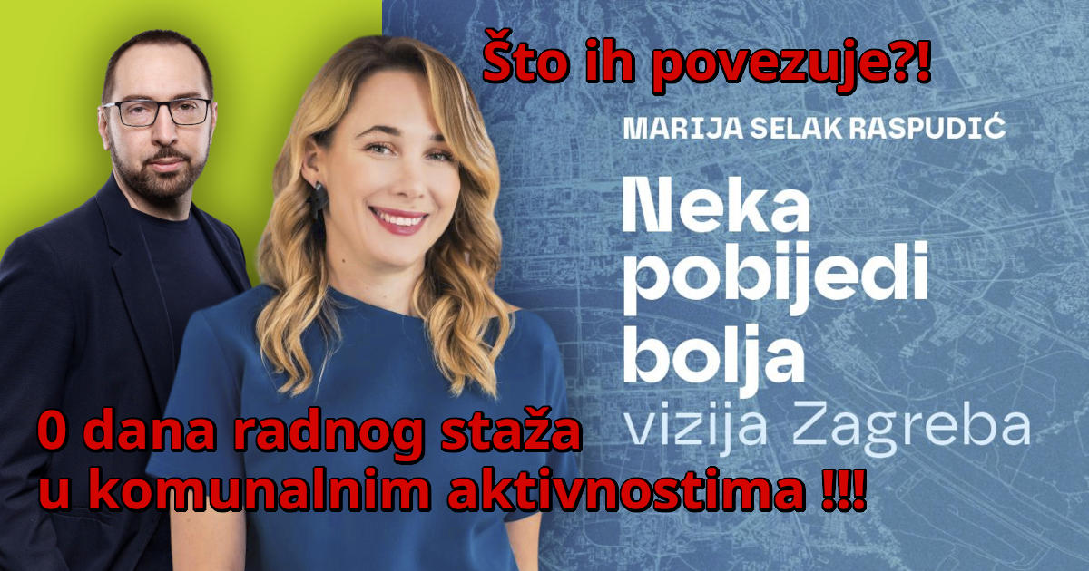 Marija Selak Raspudić, Tomislav Tomašević