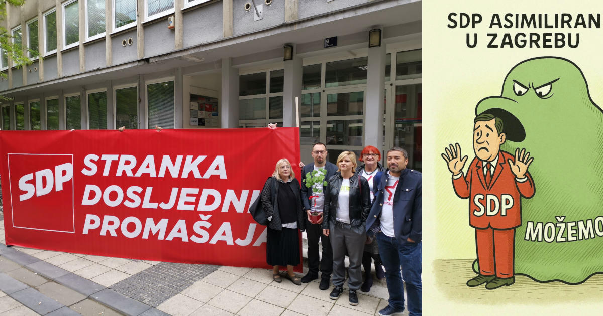 politička provokacija SDP-a od strane Možemo